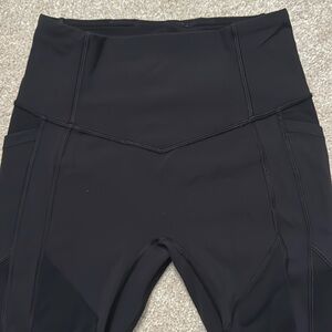 Black Lululemon leggings Size 4